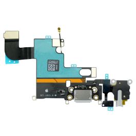 Charging Port Flex Cable for iPhone 6 Plus - Dark Grey