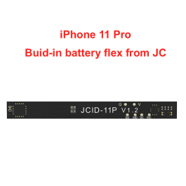JC Battery Jumping Cable Build-in Solution for iPhone 11 Pro;



To solve the non-original battery pop up message after replace the original battery;

