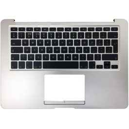 Buy reliable spare parts with Lifetime Warranty | Topcase with Keyboard UK English Layout for MacBook Air A1466 2013-2017 Silver | Fast Delivery from our warehouse in Sweden!
