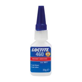 Loctite 460 Instant Adhesive - Medium Viscosity - Low Odour/Bloom - 20g