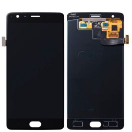 OnePlus 3 LCD Assembly with frame [Original] [Black]