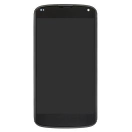 LG Nexus 4 E960 LCD Screen Replacment and Digitizer Assembly with Front Housing [Black]