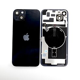 iPhone 14 Plus Rear Glass With Wireless Charging And  Camera Lens Original Pulled Midnight Black - Thepartshome.eu