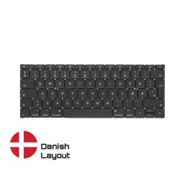Køb pålidelige MacBook reservedele med livstidsgaranti |Tastatur Kun dansk Layout til MacBook Retina 12-inch A1534 2016-2017| Danish Keyboard Hurtig levering fra Sverige til Denmark!