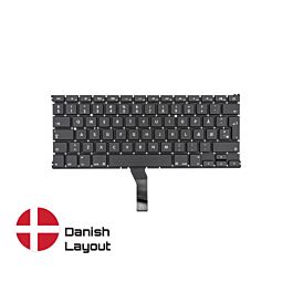 Køb pålidelige MacBook reservedele med livstidsgaranti |Tastatur Kun dansk Layout til MacBook Air 13-inch A1466 A1369| Danish Keyboard Hurtig levering fra Sverige til Denmark!