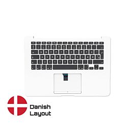 Køb pålidelige MacBook reservedele med livstidsgaranti |Topcase med Keyboard Dansk Layout til MacBook Air A1466 2013-2017 Silver | Danish Keyboard Hurtig levering fra Sverige til Denmark!