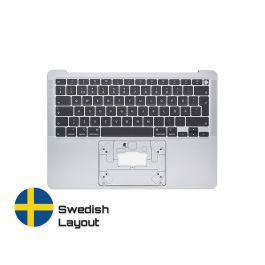 Köp MacBook Reservdelar med Livstids Garanti! | Topcase med Svenskt Tangentbord till MacBook Air A2179 Space Grey | Swedish Keyboard Snabbleverans från vårt lager i Helsingborg