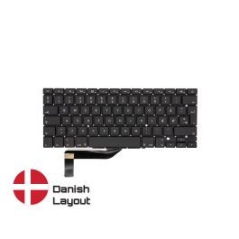 Køb pålidelige MacBook reservedele med livstidsgaranti |Tastatur Kun dansk Layout til MacBook Pro 15-inch A1398| Danish Keyboard Hurtig levering fra Sverige til Denmark!