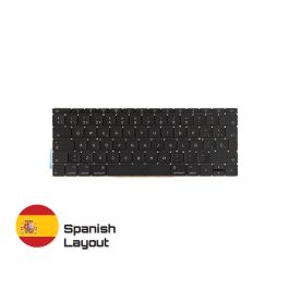 Compre repuestos confiables para MacBook con garantía de por vida | Teclado Solo en Disposición en Español para MacBook Pro 13-inch A1708 | Spanish Keyboard Entrega rápida de Suecia a España!