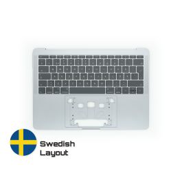 Köp MacBook Reservdelar med Livstids Garanti! | Topcase med Svenskt Tangentbord till MacBook Pro A1708 Space Grey | Swedish Keyboard Snabbleverans från vårt lager i Helsingborg