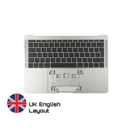 Achetez des pièces détachées MacBook fiables avec une garantie à vie | Topcase with Keyboard English UK Layout for MacBook Pro A1708 Silver | French Keyboard Livraison rapide de la Suède vers la France !