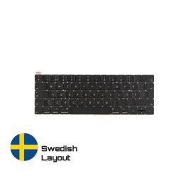 Köp MacBook Reservdelar med Livstids Garanti! | Svenskt Tangentbord till MacBook Pro 13/15-inch A1989/A1990 | Swedish Keyboard Snabbleverans från vårt lager i Helsingborg