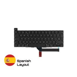 Compre repuestos confiables para MacBook con garantía de por vida | Teclado Solo en Disposición en Español para MacBook Pro 16-inch A2141 | Spanish Keyboard Entrega rápida de Suecia a España!