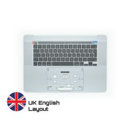 Buy reliable spare parts with Lifetime Warranty | Topcase with Keyboard UK English Layout for MacBook Pro A2141 Space Grey | Fast Delivery from our warehouse in Sweden!