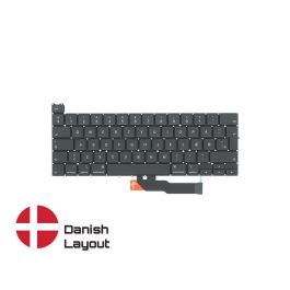 Køb pålidelige MacBook reservedele med livstidsgaranti |Tastatur Kun dansk Layout til MacBook Pro 13-inch A2251| Danish Keyboard Hurtig levering fra Sverige til Denmark!