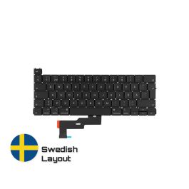 Köp MacBook Reservdelar med Livstids Garanti! | Svenskt Tangentbord till MacBook Pro 13-inch A2289 | Swedish Keyboard Snabbleverans från vårt lager i Helsingborg