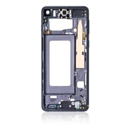 Samsung Galaxy S10 Mid Frame Housing with Small Parts Black - Thepartshome.se