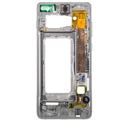 Samsung Galaxy S10 Mid Frame Housing with Small Parts Blue - Thepartshome.se