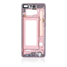 Samsung Galaxy S10 Plus Pink Mid Frame Housing with Small Parts - Thepartshome.se