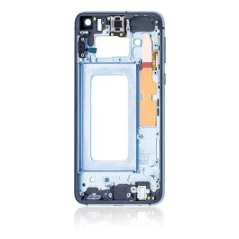 Samsung Galaxy S10e Blue Mid Frame Housing with Small Parts - Thepartshome.se