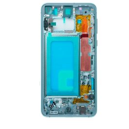 Samsung Galaxy S10e Green Mid Frame Housing with Small Parts - Thepartshome.se