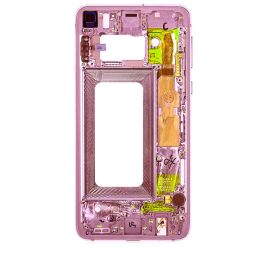 Samsung Galaxy S10e Pink Mid Frame Housing with Small Parts - Thepartshome.se