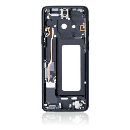 Samsung Galaxy S9 Mid Frame Housing with Small Parts Black - Thepartshome.se