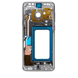 Samsung Galaxy S9 Plus Grey Mid Frame Housing with Small Parts - Thepartshome.se