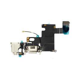 Charging Port Flex Cable for iPhone 6 - White