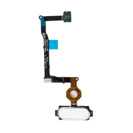 Samsung Galaxy Note 5 (N920C) Home Button with Flex Cable [White][Original]
