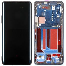 Buy reliable spare parts with Lifetime Warranty | Screen Assembly for OnePlus 7 Pro With Frame Nevula Blue | Fast Delivery from our warehouse in Sweden!