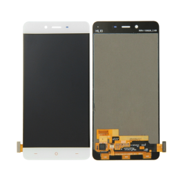 OnePlus X LCD Assembly with frame white - Thepartshome.eu