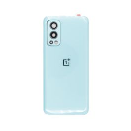 Buy reliable spare parts with Lifetime Warranty | OnePlus Nord 2 5G Back Cover with Camera Lens Blue Haze | Fast Delivery from our warehouse in Sweden!