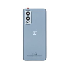 Buy reliable spare parts with Lifetime Warranty | OnePlus Nord 2 5G Back Cover with Camera Lens Gray Sierra | Fast Delivery from our warehouse in Sweden!
