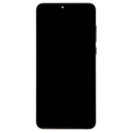 Original Refurbished Screen With Frame For Huawei P20 Pro - Black