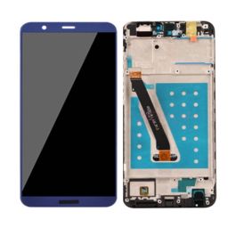 Original Refurbished Screen With Frame For Huawei P smart - Blue
