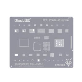Buy reliable spare parts with Lifetime Warranty | Qianli BGA Reballing Stencil for iPhone 11/11 Pro/11 Pro Max | Fast Delivery from our warehouse in Sweden!