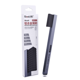 Cleaning Tool Qianli ToolPlus iBrush DS1102 Steel Brush with Straight Handle 

