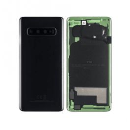 Back Cover with Camera Lens for Samsung Galaxy S10 - CMR - Black
