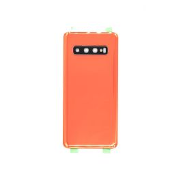 Buy reliable spare parts with Lifetime Warranty | Back Cover with Camera Lens for Samsung Galaxy S10 Flamingo Pink | Fast Delivery from our warehouse in Sweden!