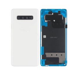 Back Cover with Camera Lens for Samsung Galaxy S10 Plus Prism White
