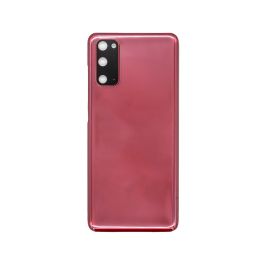 Buy reliable spare parts with Lifetime Warranty | Back Cover with Camera Lens for Samsung Galaxy S20 Aura Red | Fast Delivery from our warehouse in Sweden!