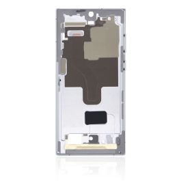 Buy reliable spare parts with Lifetime Warranty | Mid Frame Housing for Samsung Galaxy S22 Ultra Silver | Fast Delivery from our warehouse in Sweden!