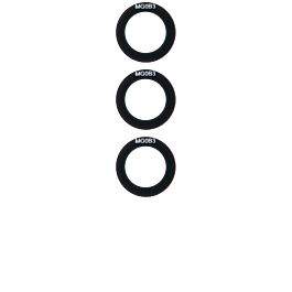 Back Camera Lens Set (without bezel) for Samsung Galaxy S23 FE - Thepartshome.eu