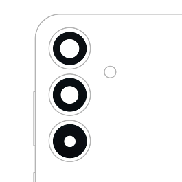 Back Camera Lense Set (without bezel) for Samsung Galaxy S25+ OEM