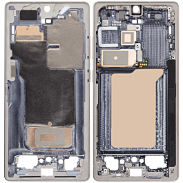 Mid-Frame Housing for Samsung Galaxy S25 Ultra Titanium Pink Gold OEM