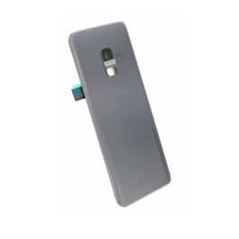 Back Cover with Camera Lens for Samsung Galaxy S9 - CMR - Silver