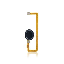 Samsung Galaxy A10s Fingerprint Reader with Flex Cable Black Original - Thepartshome.se