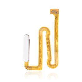 Samsung Galaxy A12 Fingerprint Sensor Flex White Original - Thepartshome.se