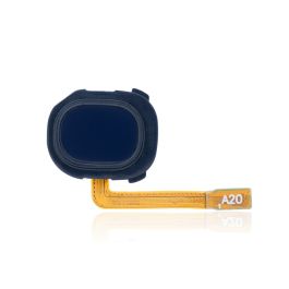 Samsung Galaxy A20 Fingerprint Reader with Flex Cable Deep Blue Original - Thepartshome.se